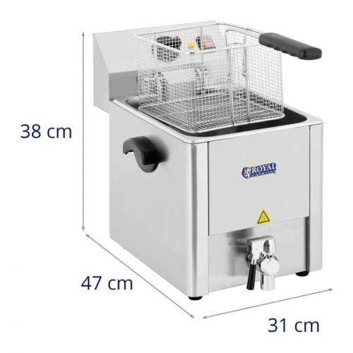 Fritovací hrnec - 13 litrů - termostat E.G.O.